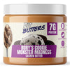 FIt Butters Rory's Cookie Monster Madness (Cookies & Cream Cashew Butter) Spread, Added Protein and Coconut Oil, Low Carb, Low S