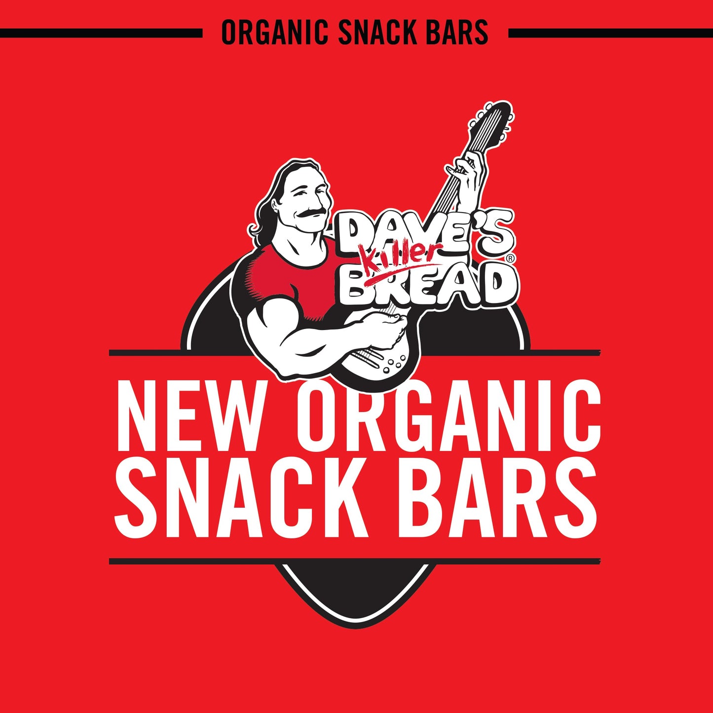 Daves Killer Bread Oat-Rageous Honey Almond Organic Snack Bars 4 Individually Wrapped Snack Bars