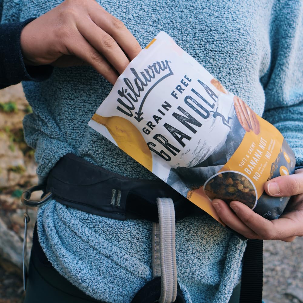 Wildway Keto Granola | Apple Cinnamon | Grain-Free, Certified Gluten-Free Cereal | Vegan, Low Carb | No Sugar Added | Paleo-Frie