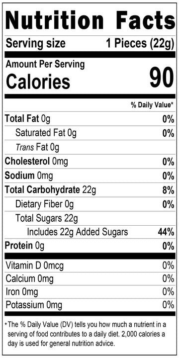Rock Candy Lollipops Pops Candy Suckers, Color And Flavor Assortment, Individually Wrapped, 6.5" (Watermelon, 6-Pack)