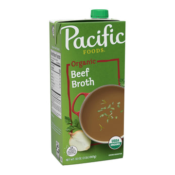 Pacific Foods Organic Beef Broth, 32Oz