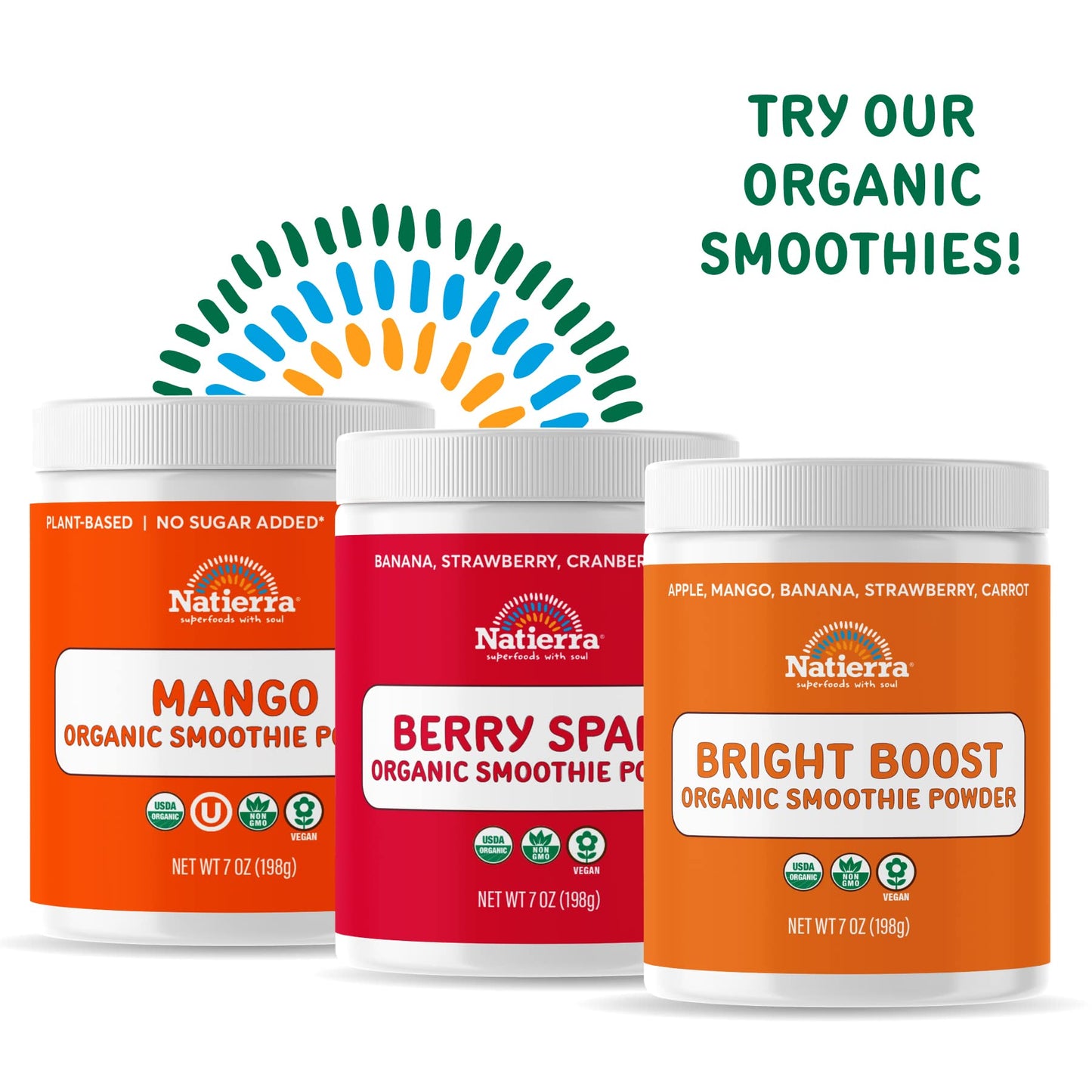 Natierra Nature'S All Foods Organic Freeze-Dried Bananas + Strawberries, Usda Certified Organic, Vegan, Non-Gmo, 1.8 Ounce (Pack Of 12)