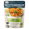 Mediterranean, Ready to Eat Pasta with Tomato Sauce, Plant Based, Vegan, No Preservatives, No Colorants, No Artificial Flavors,