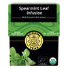 Buddha Teas Organic Spearmint Tea - Ou Kosher, Usda Organic, Ccof Organic, 18 Bleach-Free Tea Bags