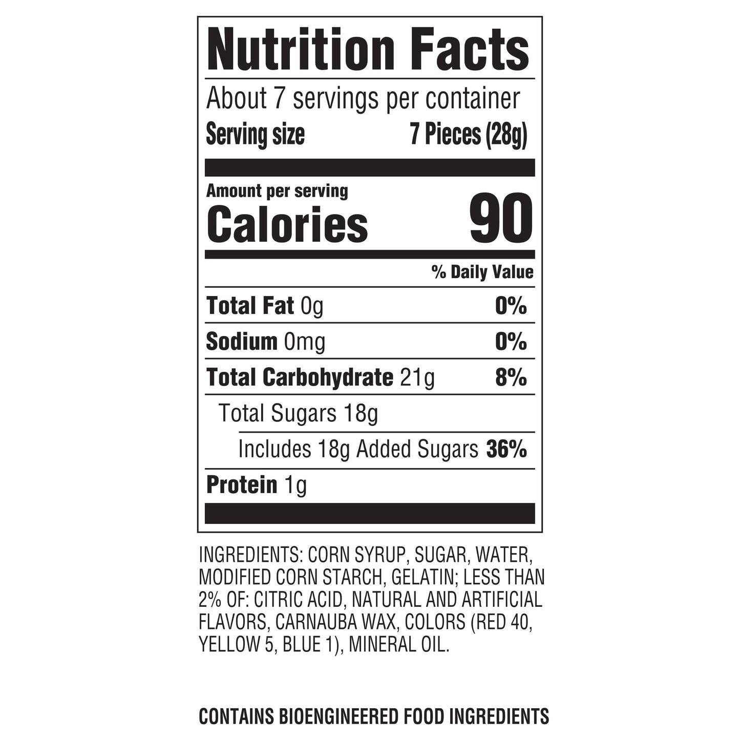 Exotics Gummies, 7Oz Gummy Bag (3 Pack), Gummy Candy