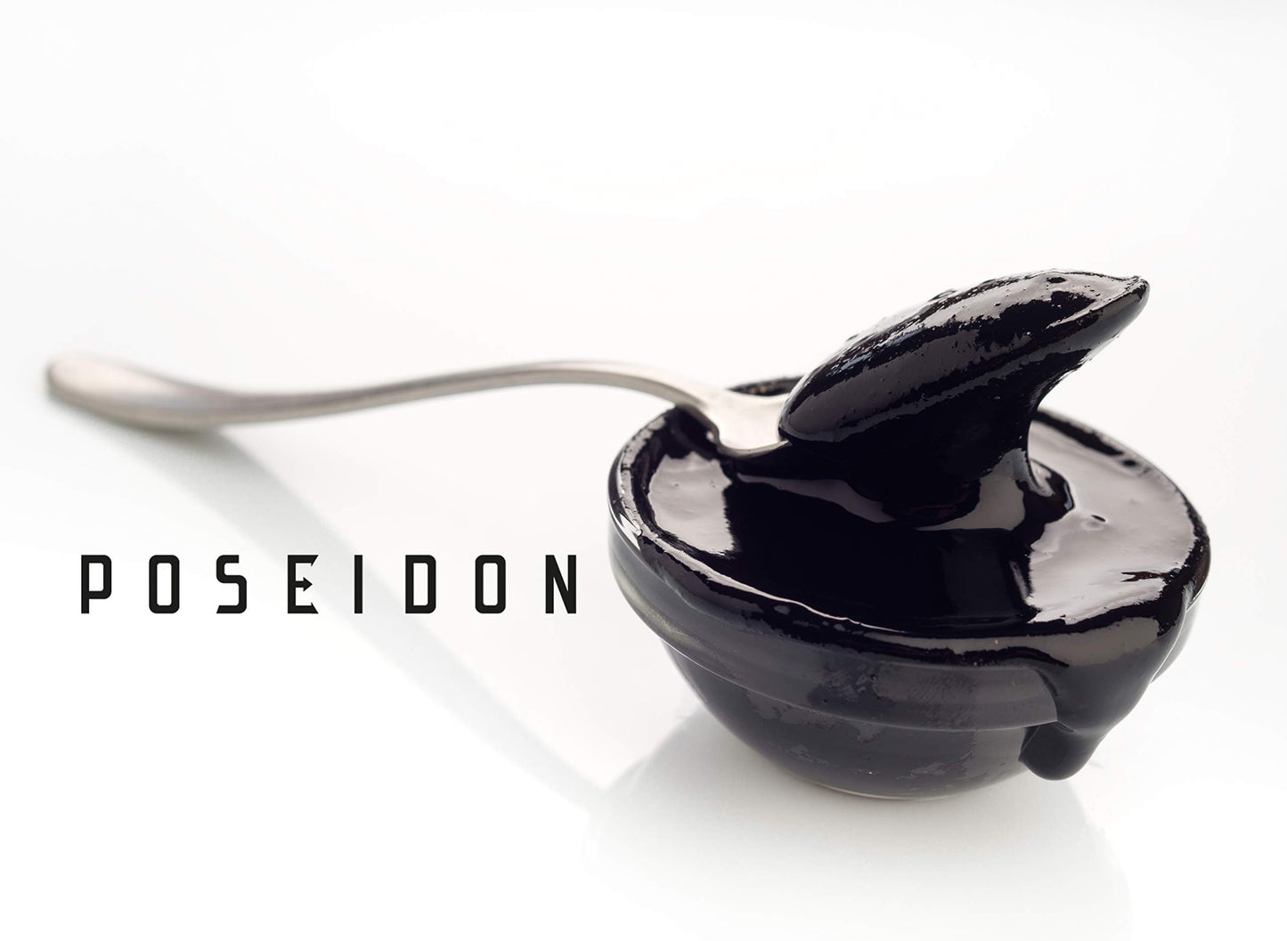 Poseidon Cuttlefish Squid Ink, Tinta Calamar, Nero Di Seppia, 230 G/ 8.11 Oz Ea Jar From Sardinia Italy