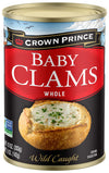 Crown Prince Baby Clams, 10 Ounce (Pack of 12)