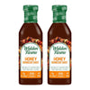 Walden Farms Sugar Free Honey BBQ Sauce, 12-oz. Gourmet Barbecue Grilling Marinade for Meat, Ribs, Pork, Chicken, and Steak, No