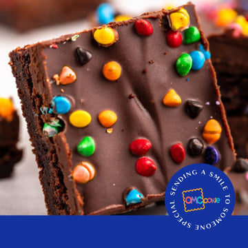 Fathers Day Gift Basket Chocolate Brownies Food Gift For Dad Men Him Package | Nut Free | Kosher