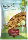 Food to Live Organic Dried Apple Rings - Non-GMO, Kosher, Vegan, 5 Pounds