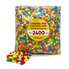 Original Mini Chiclets Gum for Bubble Machine, 3 Pounds Candy Approx 2400 Pieces, Assorted Flavors, Perfect for Gumball Machines