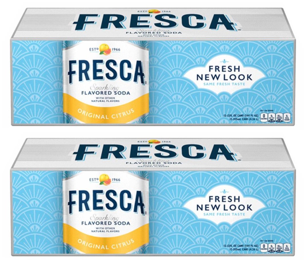 Fresca Original Citrus Soda, 12 Ounce (24 Cans)