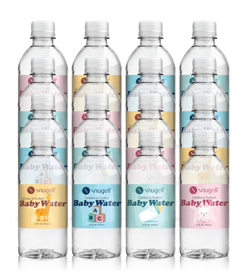 Snugell Bottled Distilled Water for Baby Care - Ultra-Pure, BPA-Free, Ideal for Formula Mixing, Bottle Sterilizing & Everyday Hy