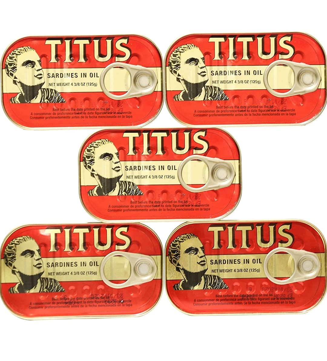 Titus Sardines 5 Pack (Regular)