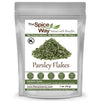 The Spice Way Parsley Flakes - Burst Of Freshness In Every Dish! (1 Oz) Dried Chopped Leaf - Non -Gmo & Vegan-Friendly