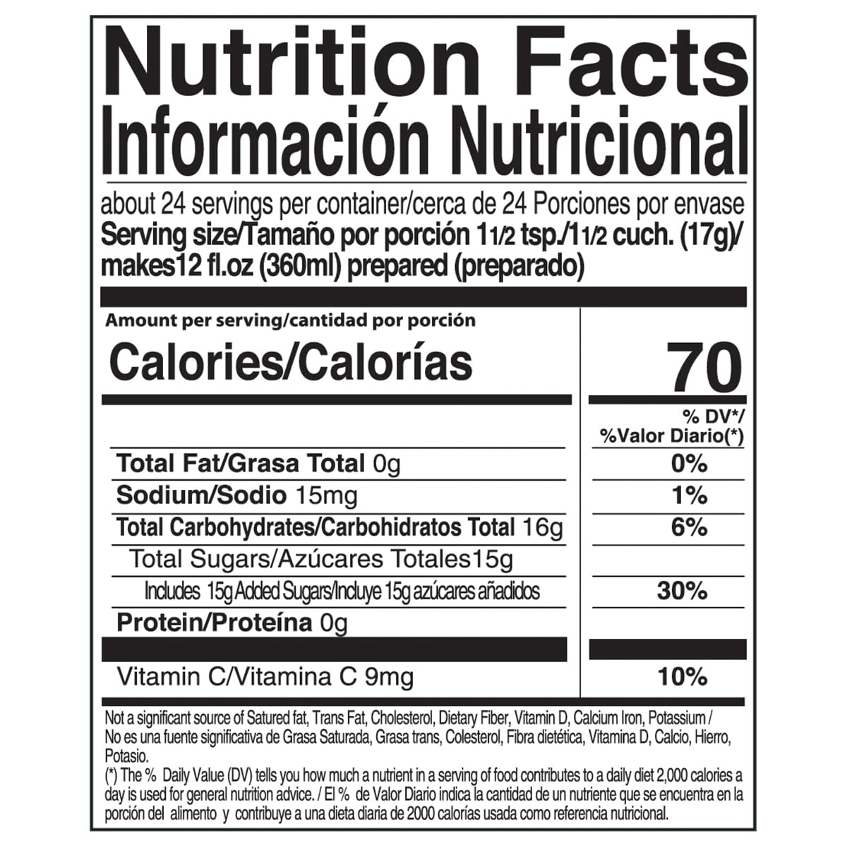 Zuko Passion Fruit Instant Powder Drink Family Pack, 14.1 Oz, Pack Of 6