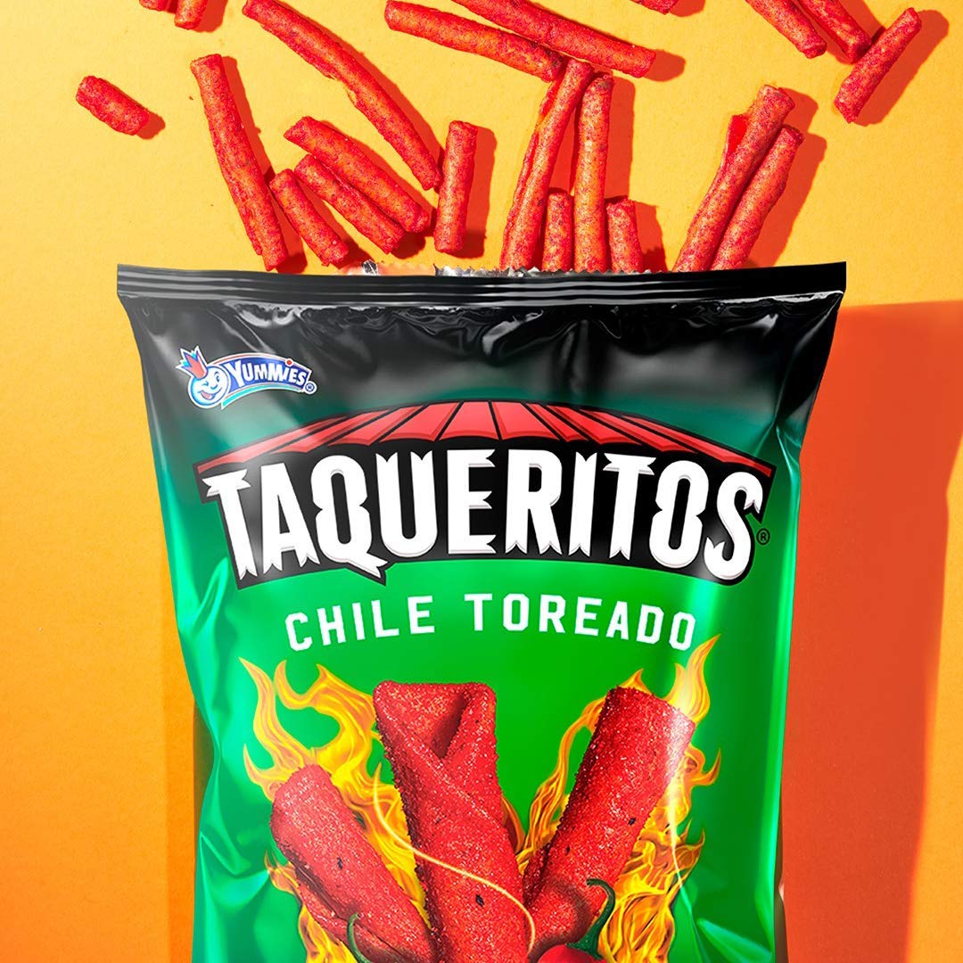 Taqueritos Extremos Chile Toreado || One Piece Of It Fulfills Desires || 8Oz Bags (Pack Of 06)