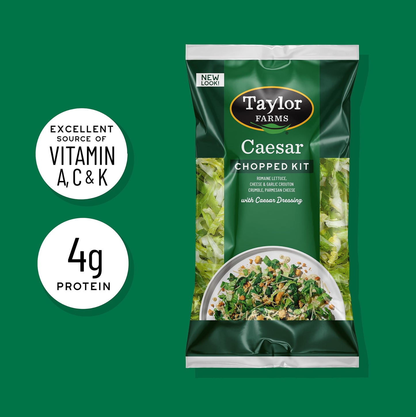 Taylor Farms Caesar Chopped Salad Kit 11.15oz