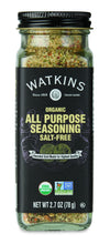 Watkins Gourmet Organic All Purpose Seasoning, Salt Free, 2.7 oz, Model 2406973