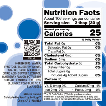 Tea Zone 7 Lb Blueberry Popping Pearls