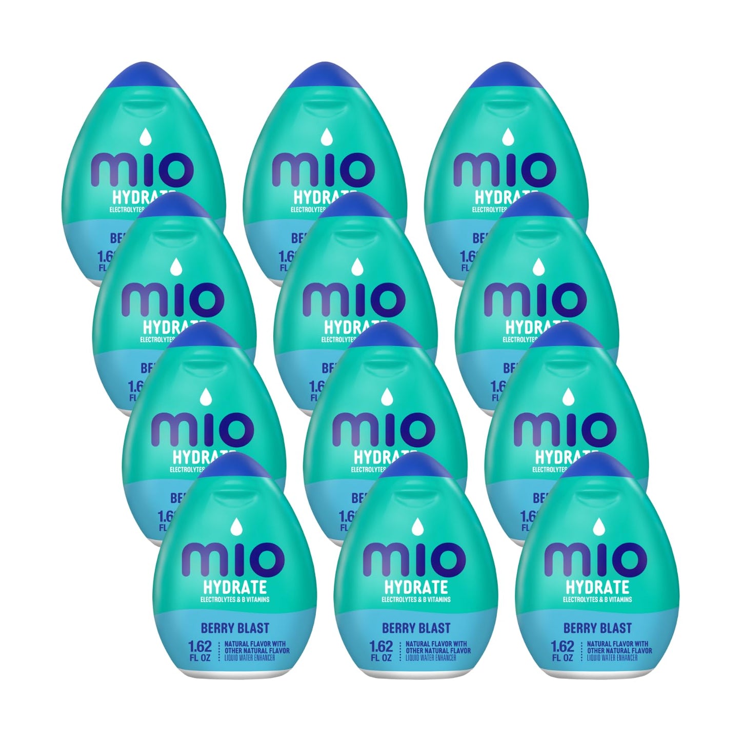 bMio Fit Berry Blast Liquid Water Enhancer, 1.62 Fluid Ounce -- 12 per case.