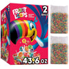 Kelloggs Froot Loops Breakfast Cereal Family Size 43.6 oz., 2 pk - Food Groceries Breakfast Cereal