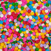 Homankit Edible Sprinkles For Celebration Pink Red Yellow Green Blue Orange White 8Mm Confetti Sprinkles Baking Cake Cupcake Ice Cream Cookie Decoration 2.82 Ounces