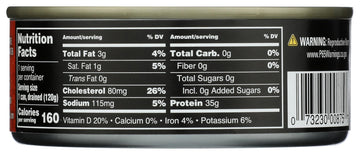 Crown Prince Albacore Tuna In Spring Water, Solid White, 12 Count