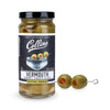 Collins Gourmet Vermouth Pimento Olives | Premium Cocktail Garnish | 4.5oz | Black | Model O268