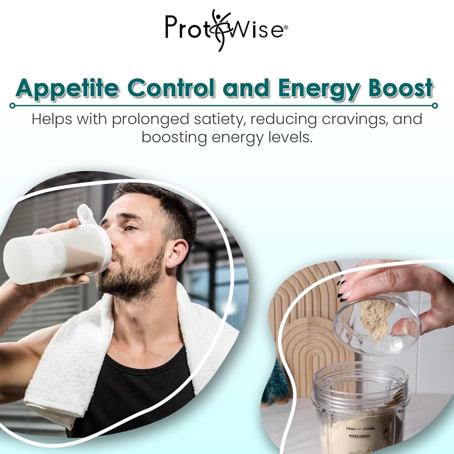 ProtiWise Very High Protein Drink Mix | Chocolate | Meal Replacement for Weight Loss and Hunger Control | 35 grams Protein, Glut