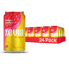 Zevia Zero Sugar Soda, Strawberry Lemon Burst, 12 oz Cans (24-Pack) - Naturally Sweetened, Zero Calorie Sugar Free Soda - Non-GM