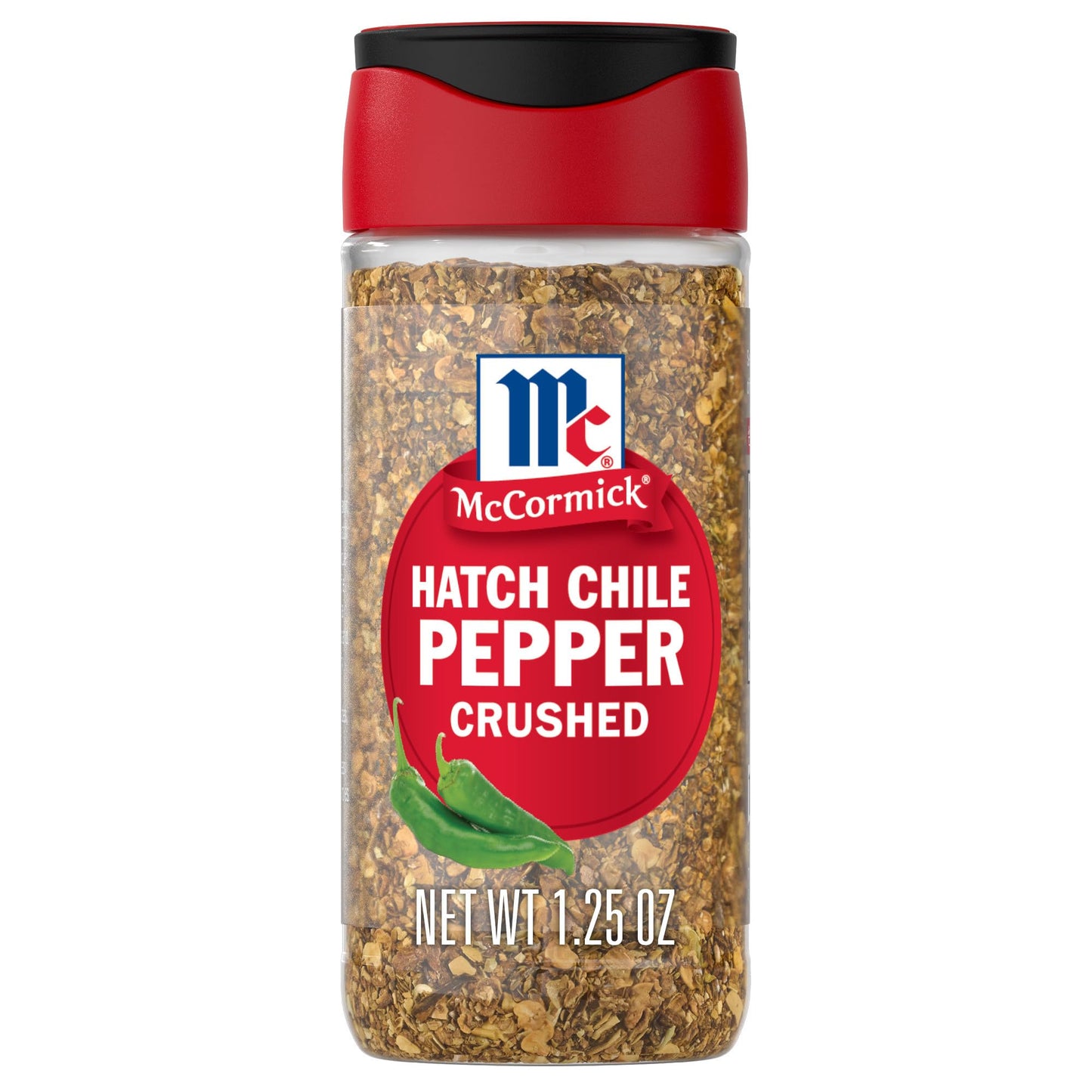 McCormick Hatch Chile Pepper, Crushed, Balanced, Smoky, Sweet Heat, For Salsa, Tacos, Enchiladas, Nachos, Guacamole, Burgers, Sc