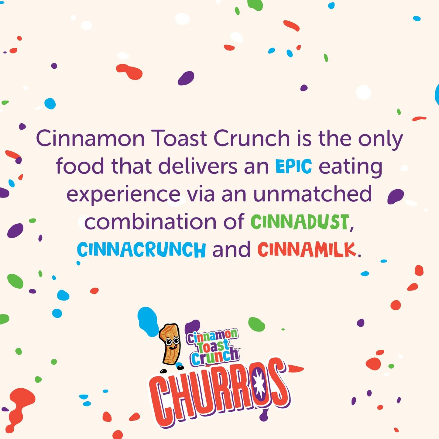 Cinnamon Toast Crunch Breakfast Cereal Cup, Single Serve Cereal, 2 Oz (Pack Of 12)
