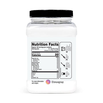 Thickener By Onuva - 1.50 Lb (680G) - Food & Beverage Thickener - Instant Thickener For Liquids And Foods