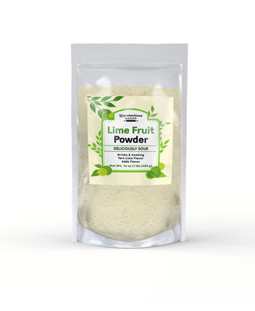 Unpretentious Lime Fruit Powder (1 Lb) Delicious Sour Flavor, Baking Additive, Adds Flavor To Drinks