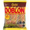Costa Doblon Chocolate Covered Biscuit- Coated Biscuits- Biscuit with Vanilla Flavored Cream- Snack Packs Biscuits- Sandwich Coo