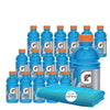 Gatorade Cool Blue Thirst Quencher Electrolyte Enhanced Sports Drink 12 fl oz Plastic Bottle 18 Pack + 1 Microfiber Cooling Towe
