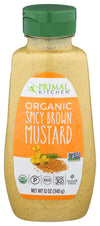 Primal Kitchen Spicy Brown Mustard 12 oz