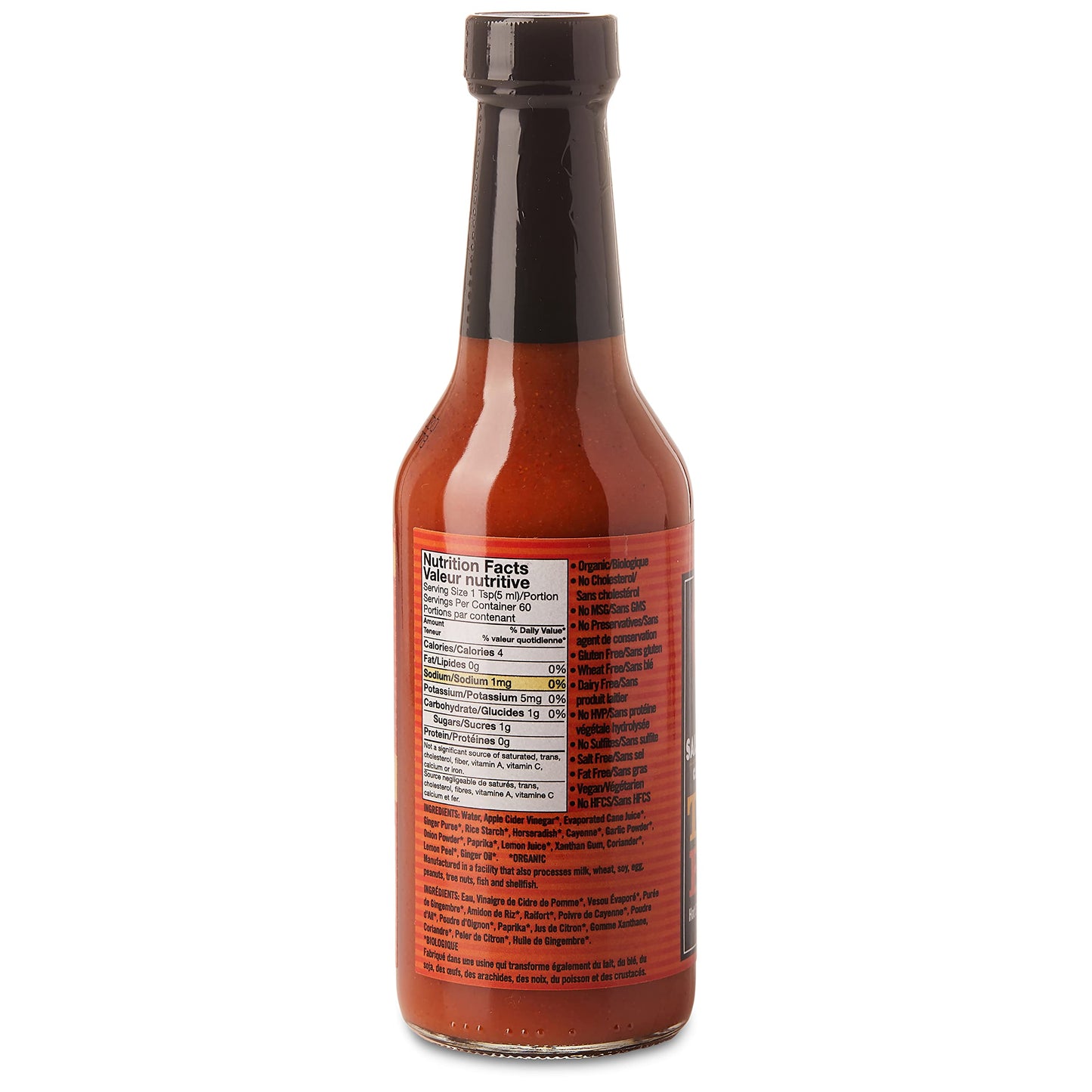 Mr. Spice Organic - Salt Free Sauce (Tangy Bang, Single)