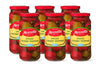 Mezzetta Sweet Cherry Peppers, Mild | Kosher, Gluten Free, Keto | 16 Fluid Ounce Jar (Pack of 6)