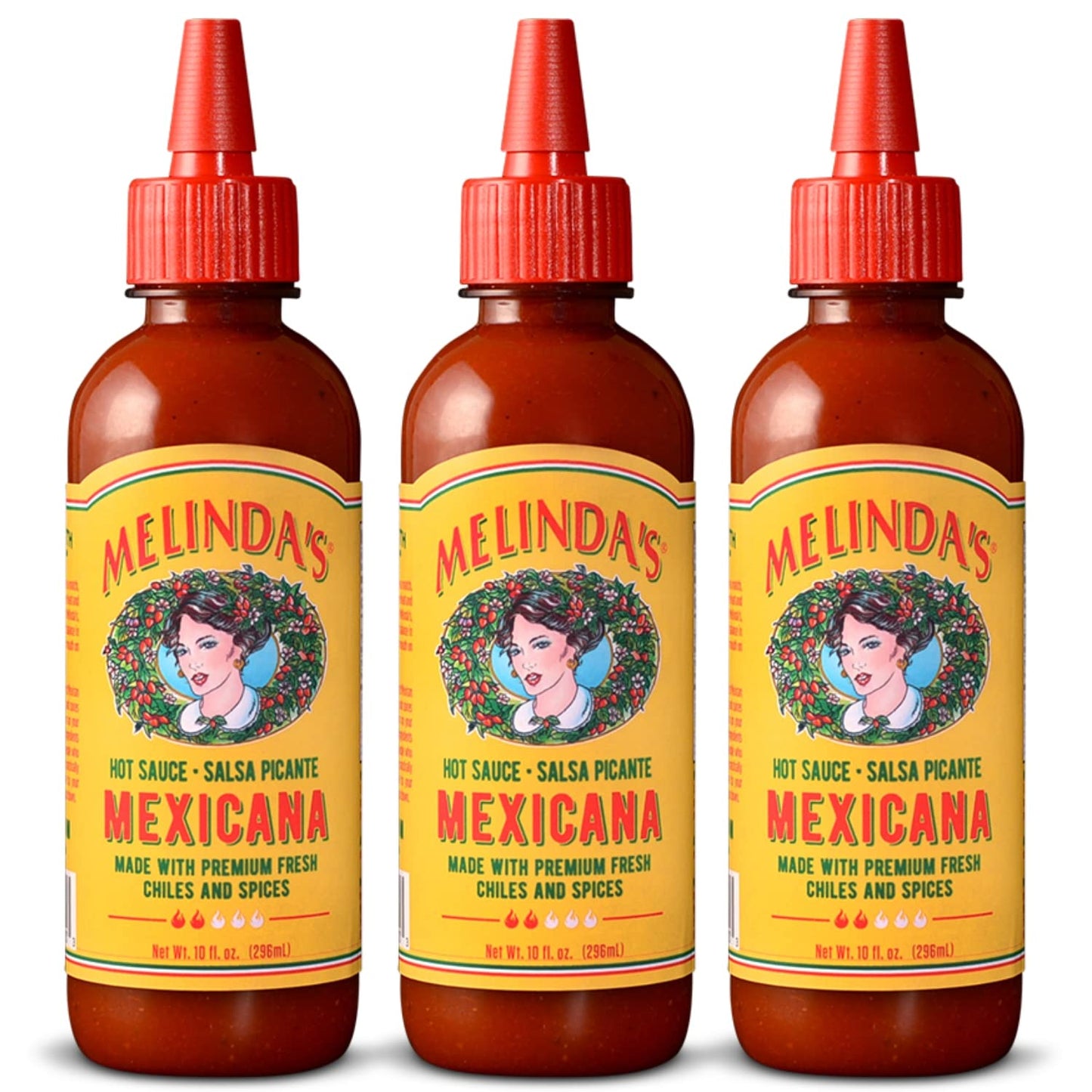 Melindas Salsa Picante Mexicana Hot Sauce - Mild Mexican Hot Sauce with Cayenne, Habanero Peppers - Keto, Gluten-Free Hot Sauce