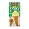 Lets DoGluten Free Sugar Cones Rolled Style, 12 Cones per Box, (Pack of 12 Boxes)