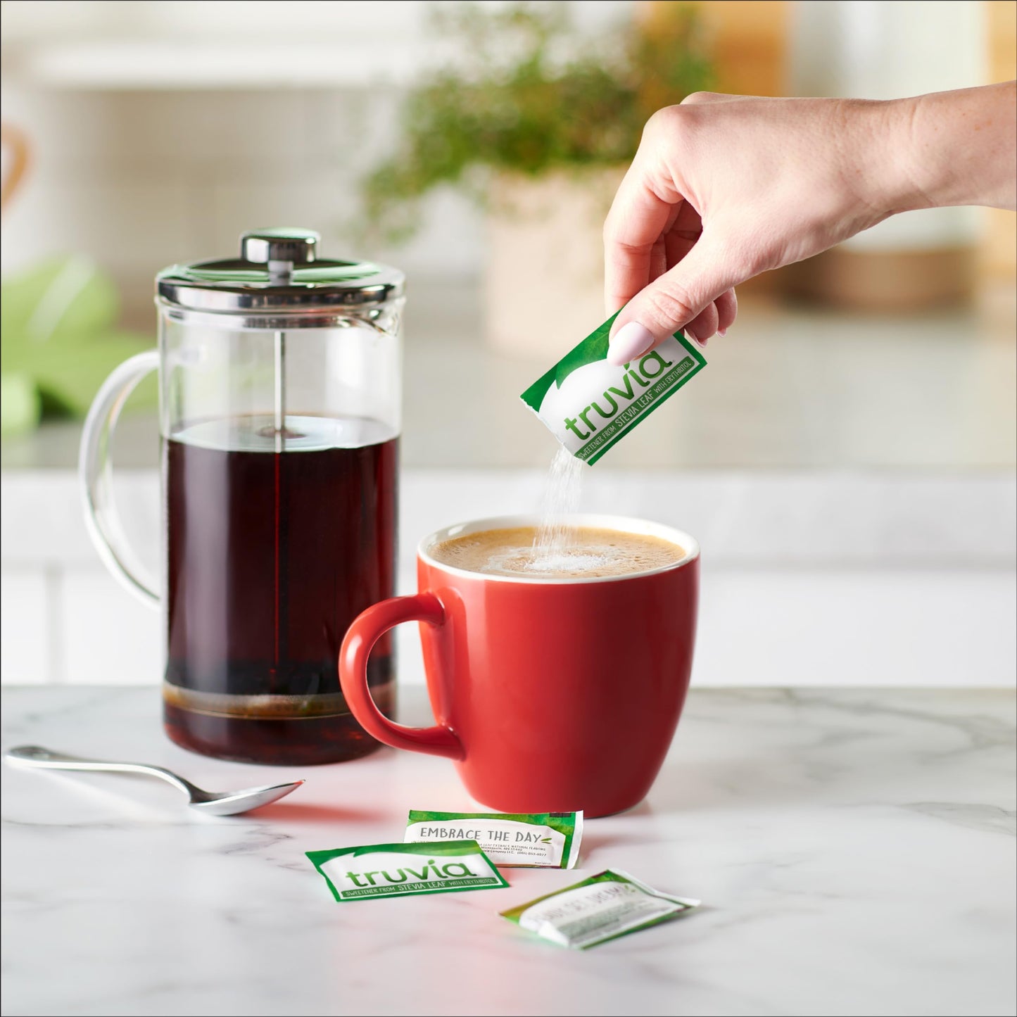 Truvia Original Calorie-Free Sweetener Packets, 35.25 oz Box, 500 Count, Stevia