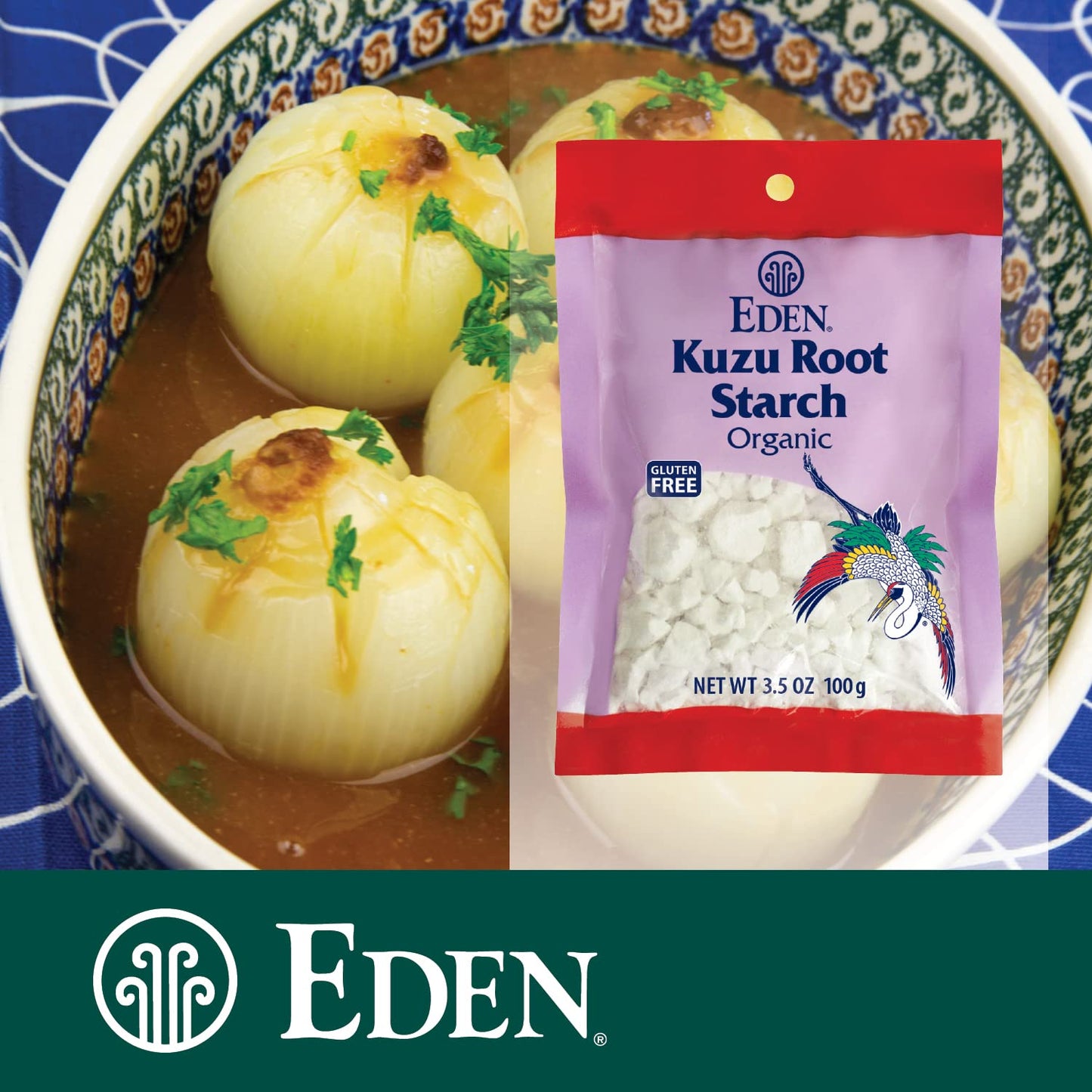 Eden Kuzu Root Starch, Organic, 3.5-Ounce Packages (Pack of 4)