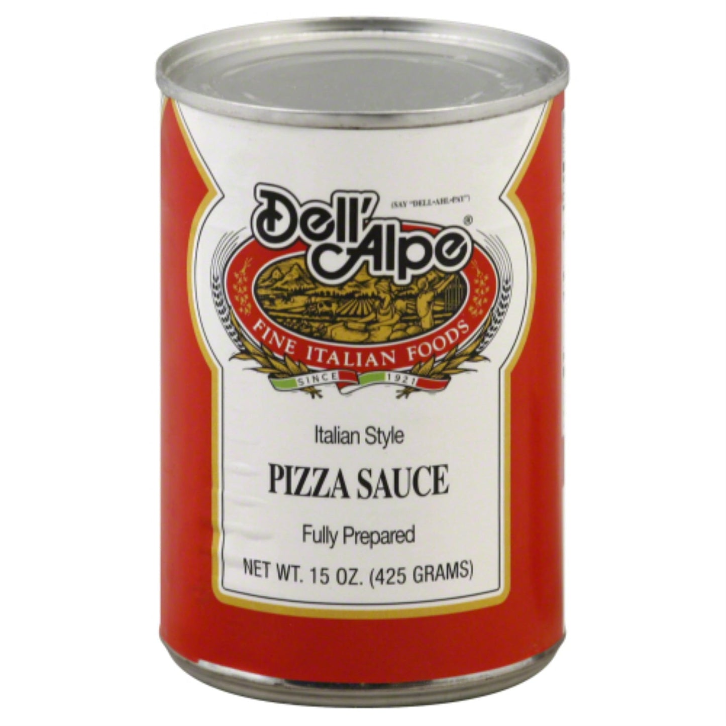 Del.l Alpe Sauce Pizza 15 Oz (Pack of 12)