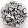 NCS Metallic Silver Stars 7MM Edible Candy Sprinkles, 8 ounces - Great for Cupcakes, Cookies, Cakes, Cakes Pops, Donuts