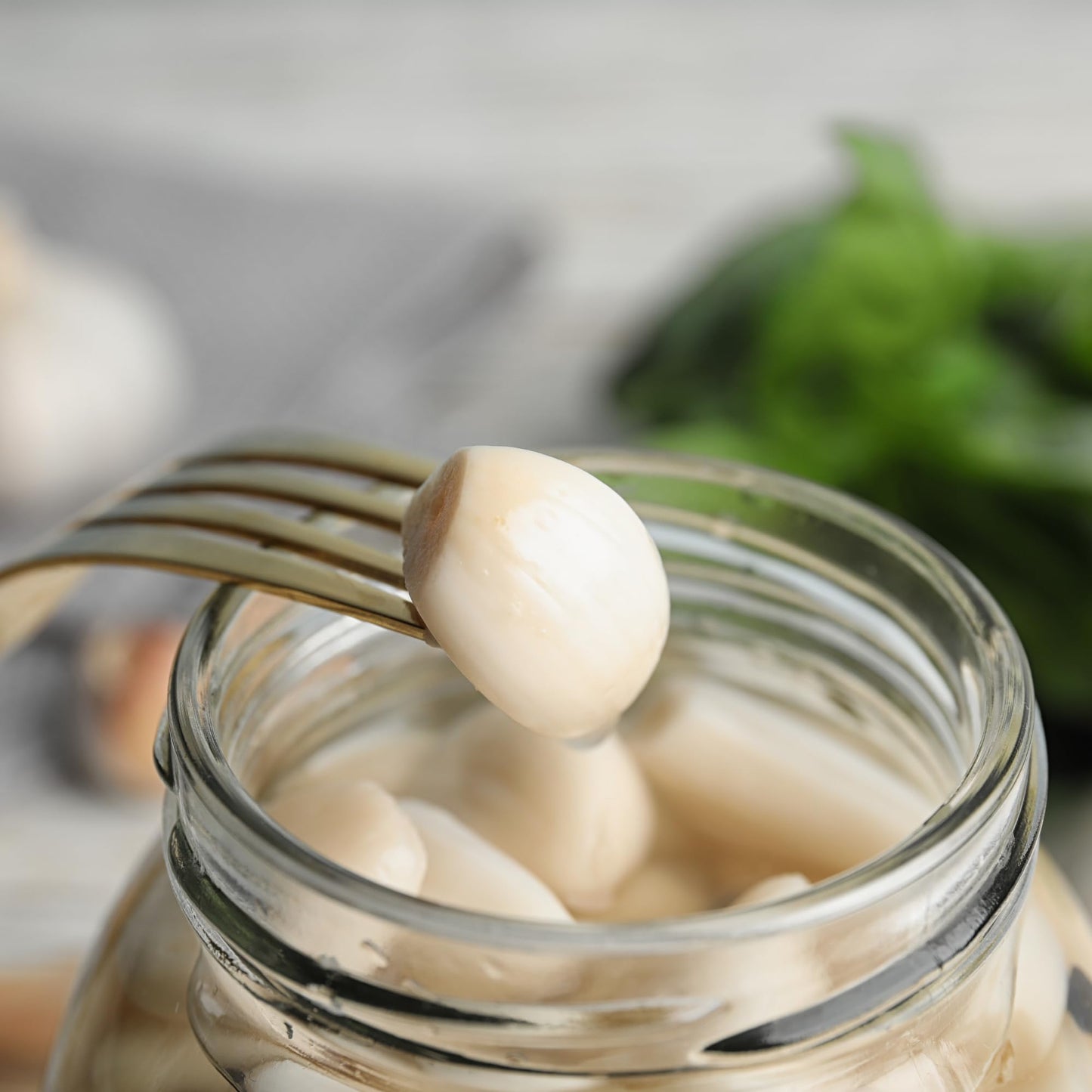 Sanniti Spanish Pickled Garlic - 15.9 Ounces, Pack of 1