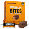 Wake Up! Energy Bites – Dark Chocolate – 8 Pack | 1 Bite = 1.5 Espressos (175Mg Clean Caffeine) | Vegan, Gluten-Free, Kosher | Smooth Focus & Crash-Free Energy For Work, Study & Fitness
