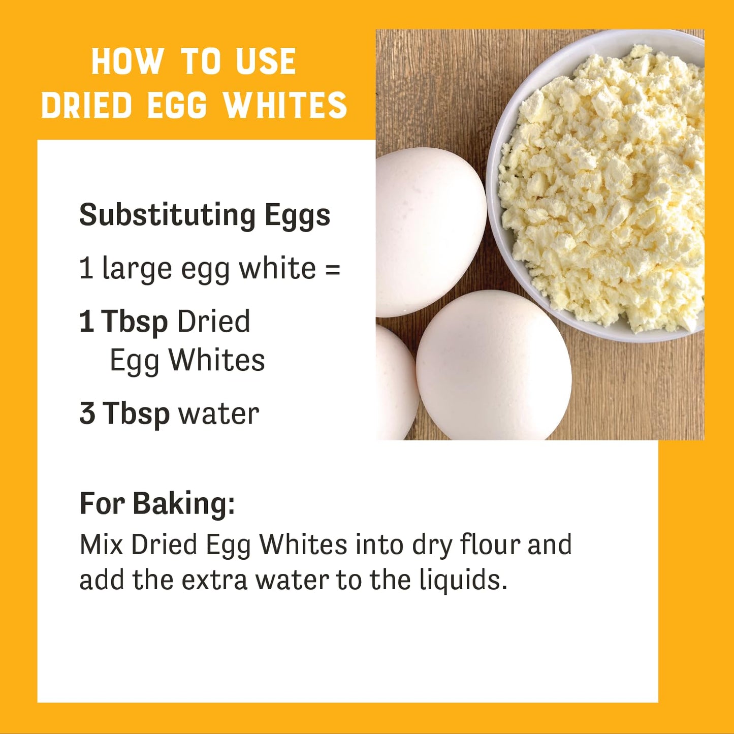 Judees Gluten Free Dried Egg White Protein Powder 5 lb - Pasteurized, USDA Certified, Non-GMO, Gluten-Free, Nut-Free - Just One
