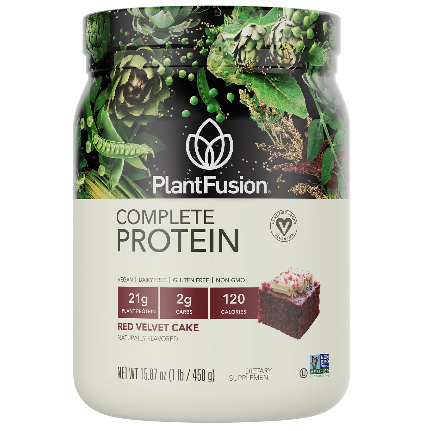 PlantFusion Complete Vegan Protein Powder - Plant Based Protein Powder With BCAAs, Digestive Enzymes and Pea Protein - Keto, Glu